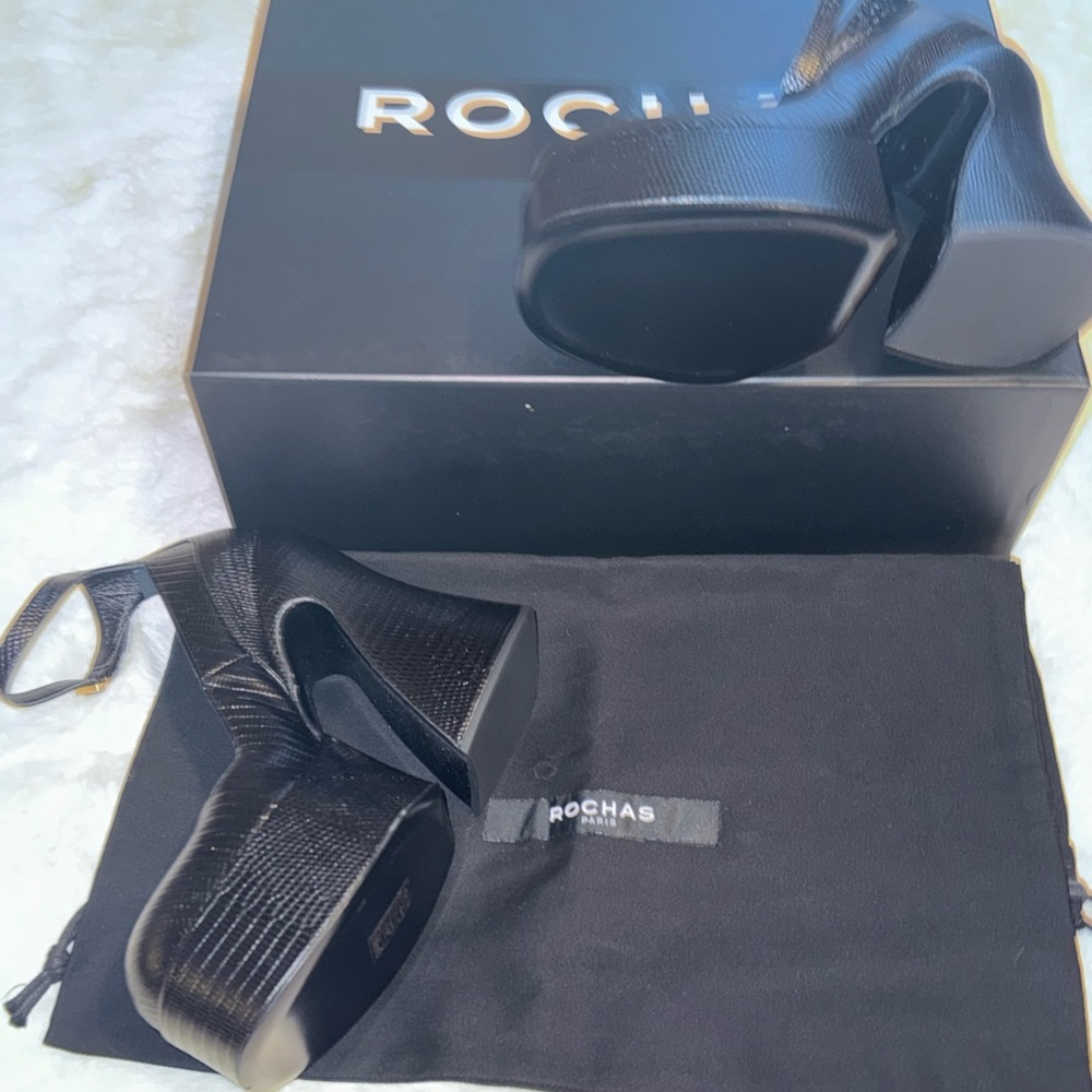 Brand New In Box Rochas Heels - Picture 5 of 7